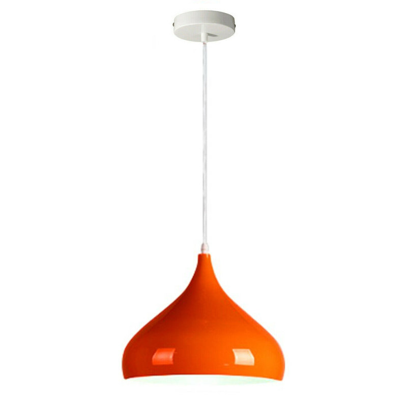 Jerlene 1 - Light Pendant, Orange, White