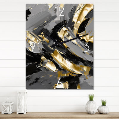 Seconds Before Euphoria I - Abstract Wall Clock