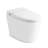 Smart Toilet With Bidet And Foot Sensor Flush, Heated Seat, Warm Air Dryer, Self-cleaning Nozzle