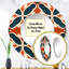 Terra Cotta Trellis Charm - grand miroir cachemire, décor de miroir mural rond sarcelle-99625125