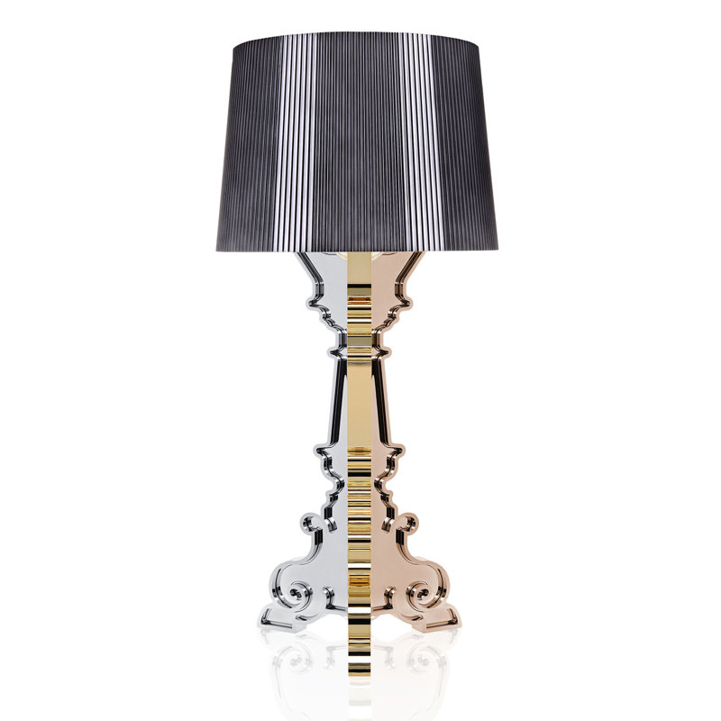 Bourgie Table Lamp, Multicolored Titanium