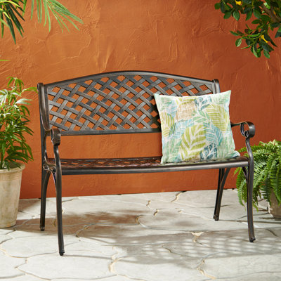 Outdoor Cast Bench