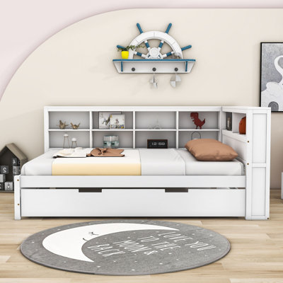 Nadjia Daybed with Trundle by Wildon Home