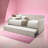 Jagger Fog Fabric Daybed W/Trundle