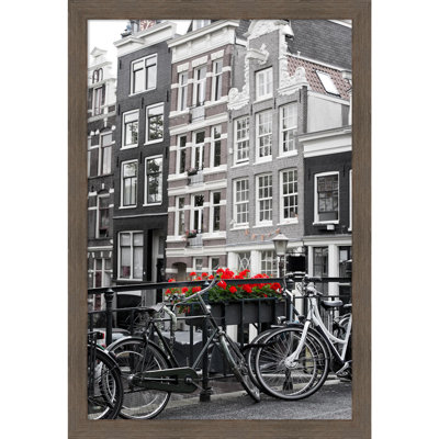 Narrow Wood Single Picture Frame