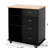 Modern Kitchen Trolley, Spacious, with Swivel Wheels-1949580132