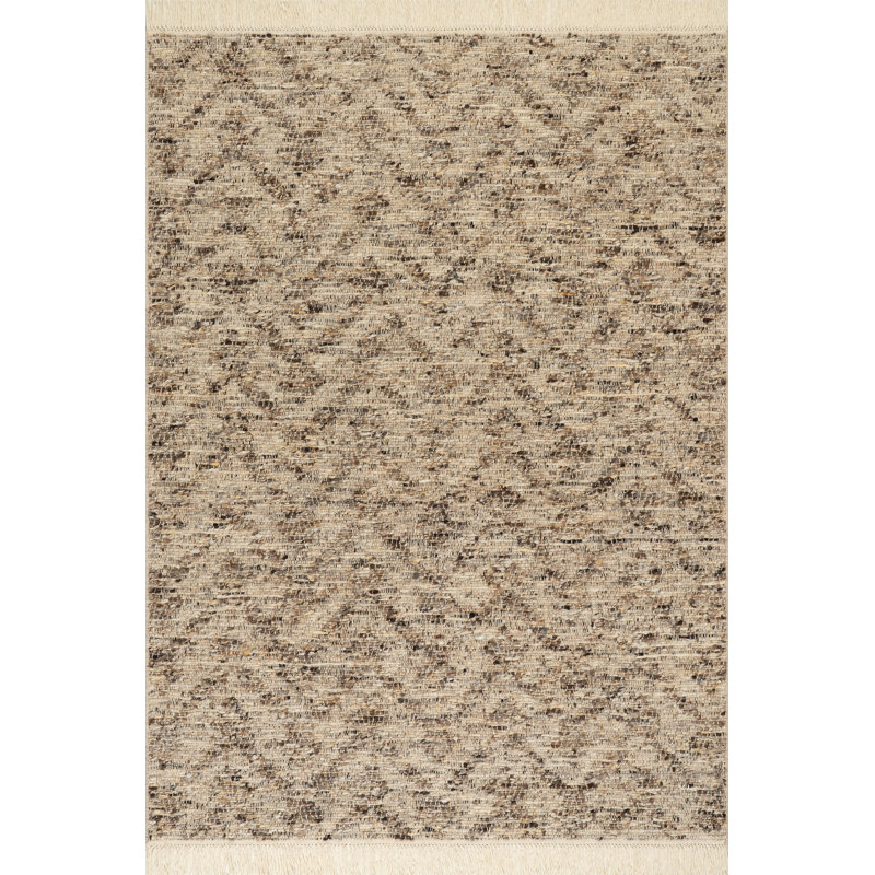 Tapis en laine JuJu Diamond Trellis, Rectangle 8 pi 6 po x 11 pi 6 po