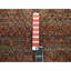 2'7"x10' Red Kohinoor Herat Pattern Soft Wool Hand Knotted Runner Rug G76402