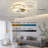 Baesmarc 31.5'' W LED Semi Flush Mount