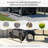 10' W x 15' D Heavy Duty Carport, Outdoor Carport Garage with Galvanized Steel Roof-85350505-105356538