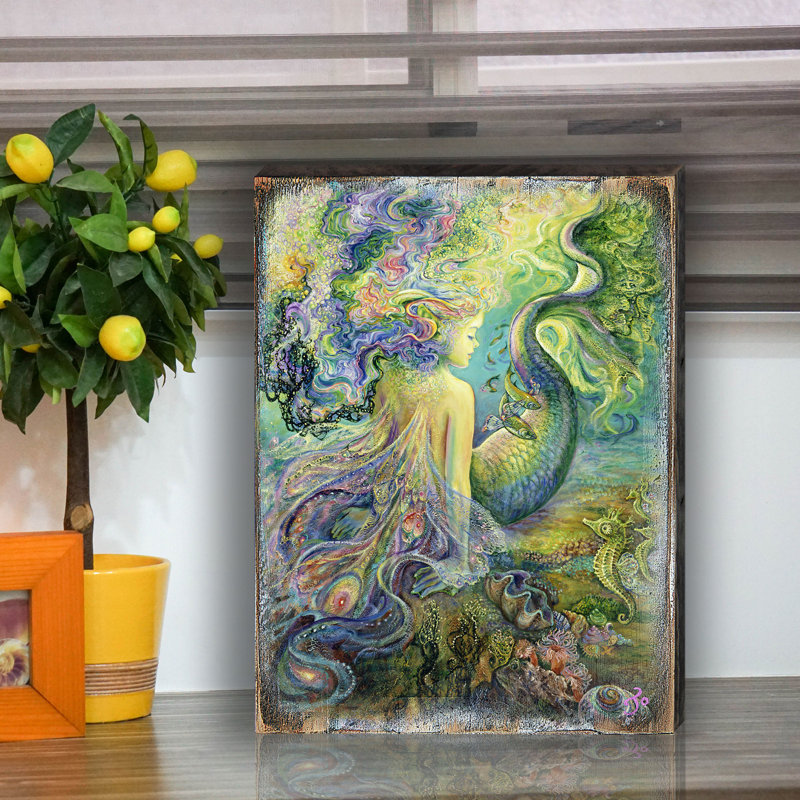 Wall Block Collection No Style Painting Print, 12" H x 9" W x 0.75" D