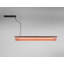 Nans Balis - Luminaire suspendu linéaire d'extérieur à DEL S / 140 à intensité variable Triac - Cadre brun graphite-88579792