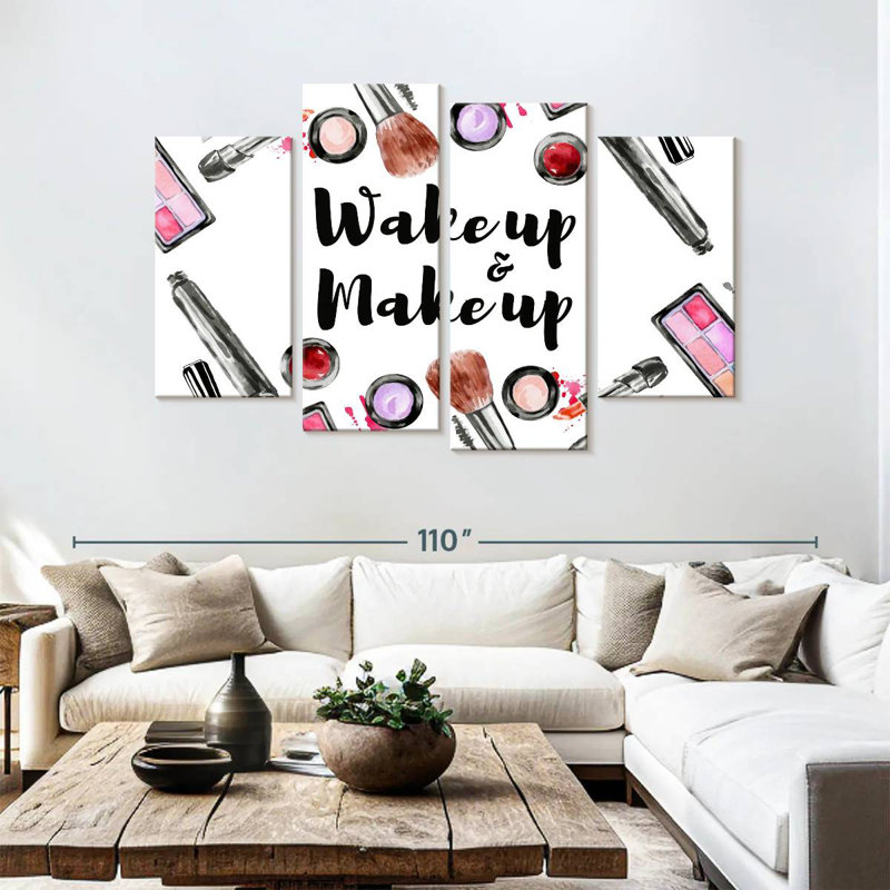 Tergel Makeup Stuff, 54" H x 84" W