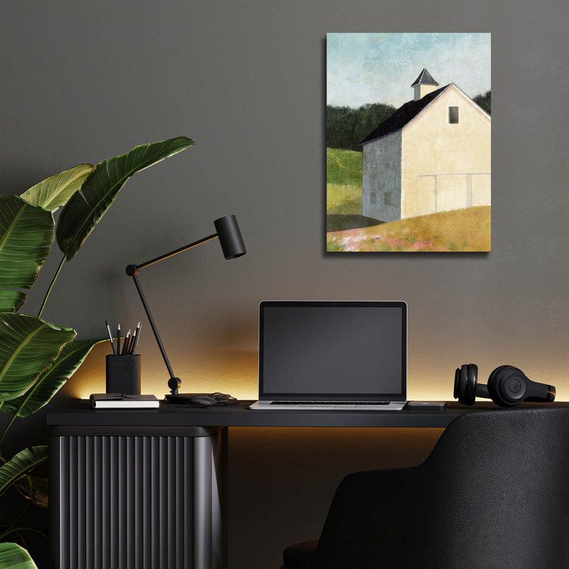 «Hillside Barn» par Suzanne Nicoll, H 16 po x l 12 po x P 0,13 po