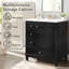 Meuble-lavabo moderne 30 po avec lavabo en céramique-146727883-146727887