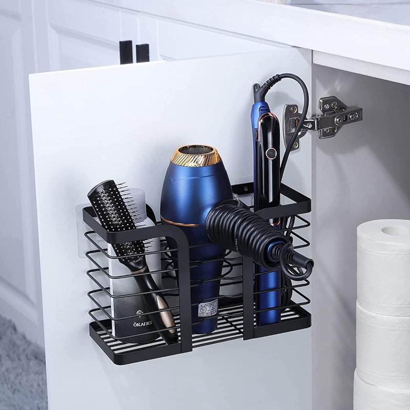 Support de sèche-cheveux universel 3 en 1, organisateur d'outils pour cheveux