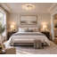 Plafonnier encastré rond 4 lumières Halleneck-25953429