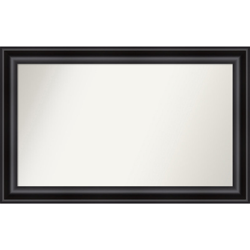 Miroir d'appoint mural en plastique Churchton, 28,75 po x 45,75 po