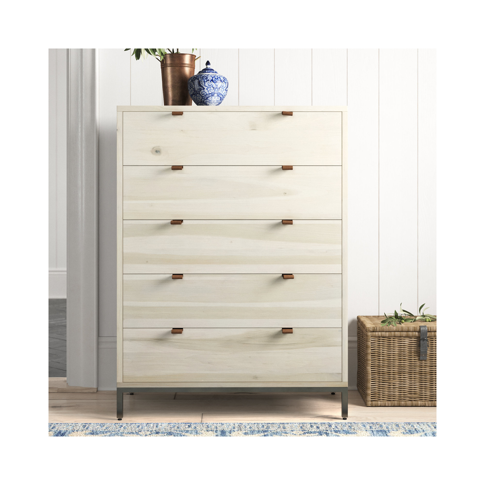 Loki 5 - Drawer Dresser, Dove Poplar