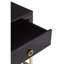Tanna 46cm W Stainless Steel Bedside Table
