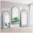 64x21 Inch Arch Full Length Mirror