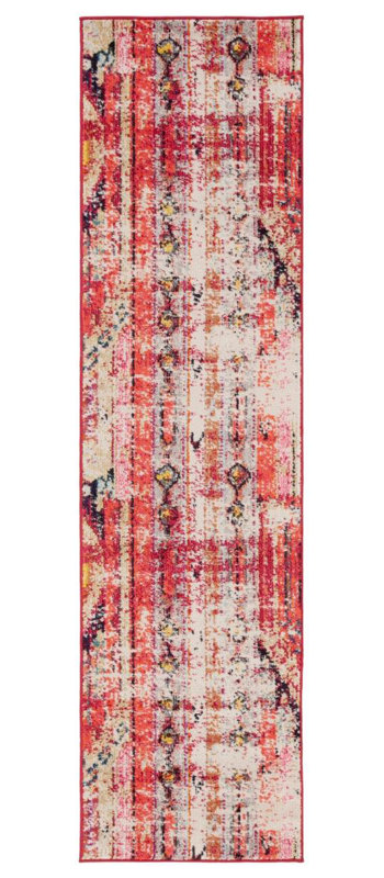 Marx Abstract Hand Woven Area Rug, Runner 66 x 183cm
