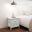 Brannan 38cm W Wood Bedside Table