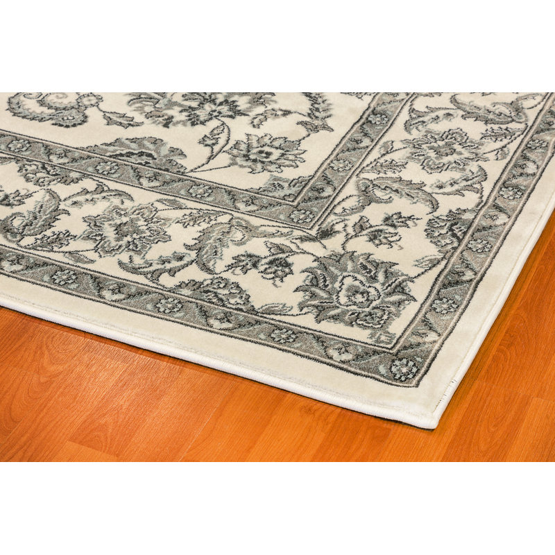 Tapis de zone ivoire Atterbury, Rectangle 9 pi 2 po x 12 pi 10 po