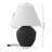 Ralf 20.5" Minimalist Scandinavian Resin/Iron LED Table Lamp-1335589089