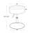Highland Creek Height Adjustable Velvet Vanity Stool -663918928