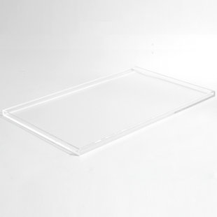 Plateau d'alimentation transparent