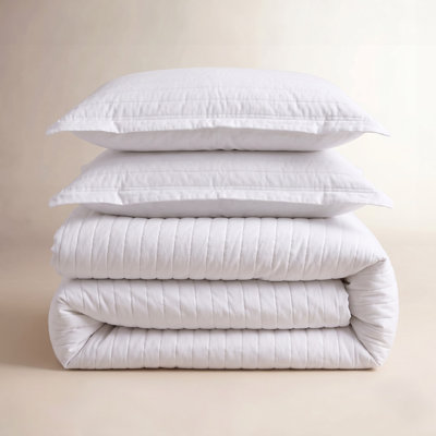 French Linen Quilt Set