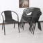 Anamara Stackable Outdoor Patio Dining Armchair