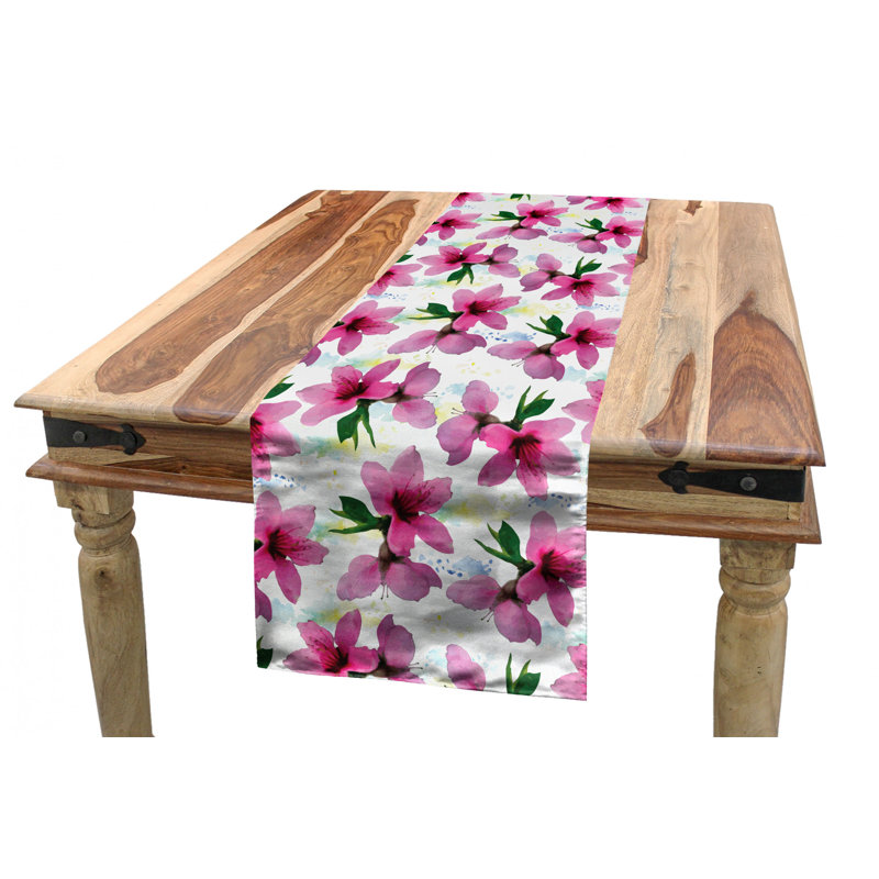 Floral Table Runner, 120" x 16"