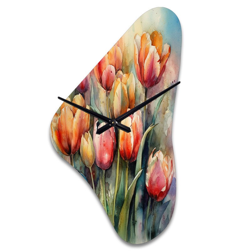 Keiryn Orange Serenade Of Tulips - Tulip Unique Shape, Médium