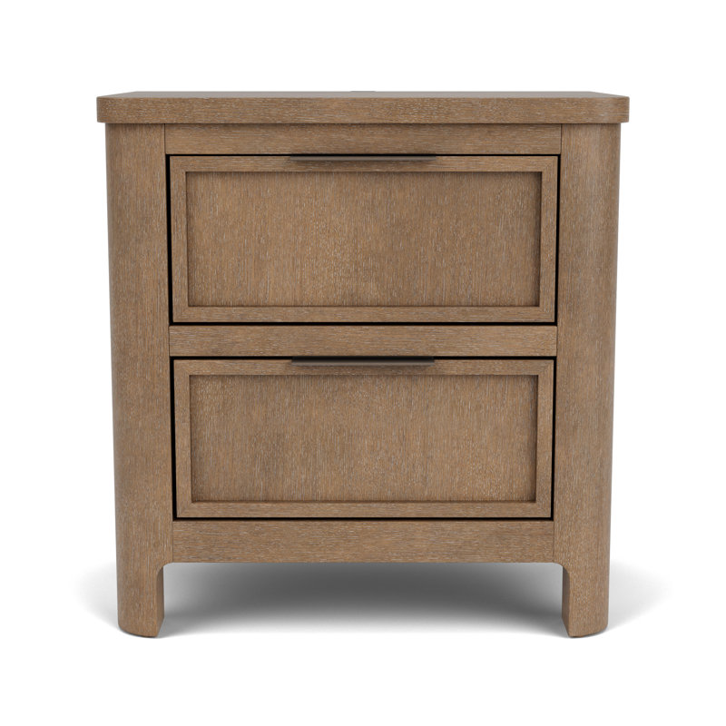 Two Drawer Nightstand