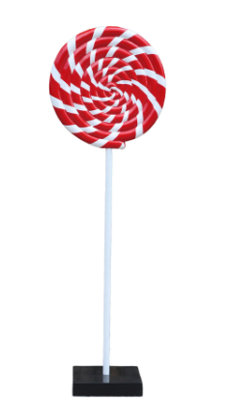 Henebry Swirl Lollipop Over Sized Statue