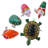 5Pcs Wind-Up Toys Clockwork Playthings Party Walking Jump Toy Stocking Stuffers