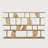 Nordic style simple design bookcase