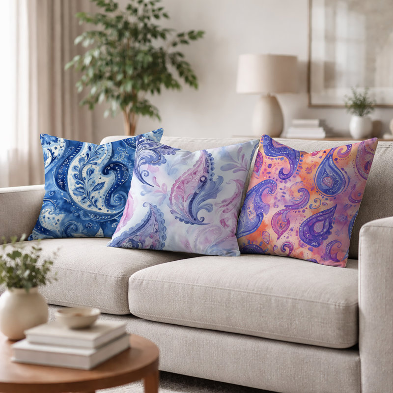 Coussin Modern, H 16 po x l 16 po