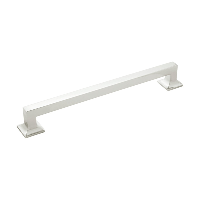 Studio Collection Appliance Pull, Polished Nickel, 13"