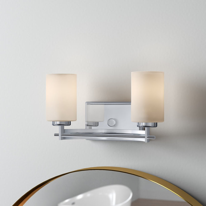 Biller Dimmable Vanity Light, Polished Chrome