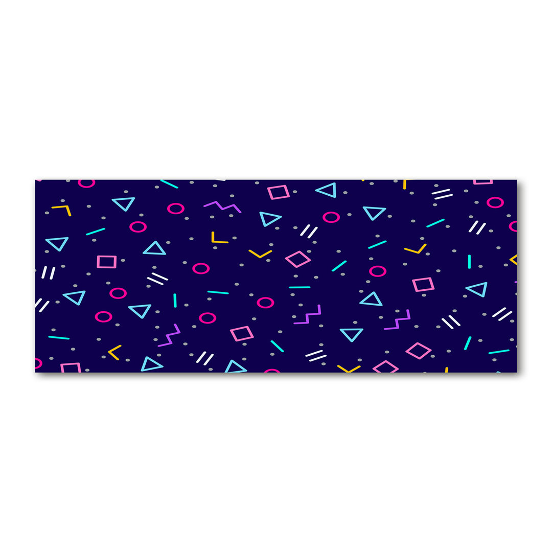 Geometric Background - Wrapped Canvas Print