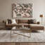«Geometric Abstraction 86», art mural sur toile grise-1233988422
