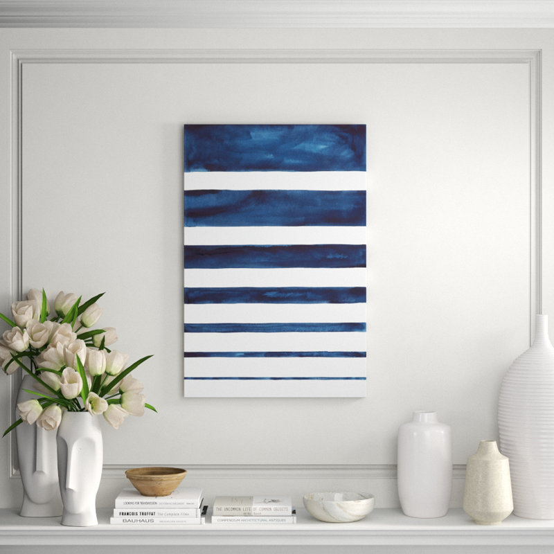 Horizons Painting by Barclay Butera, Glass Coat, 60" H x 40" W x 1.5" D