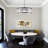 Volkhart 6 - Light Dimmable Drum Chandelier