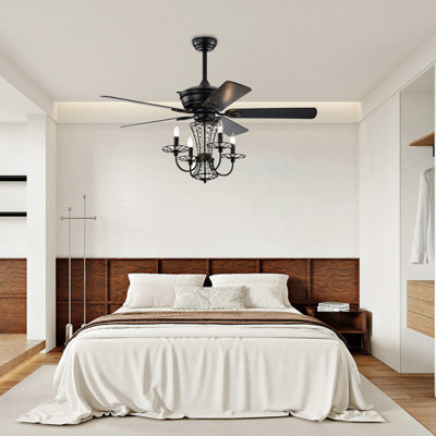 Ventilateur de plafond avec ensemble d'éclairage Freja