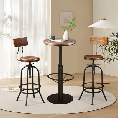 Maecie 2 - Person Pedestal Dining Set
