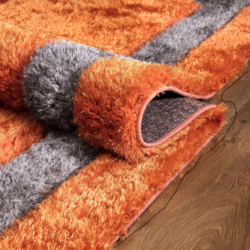 Shag Area Rug, Rectangle 200 x 290 cm