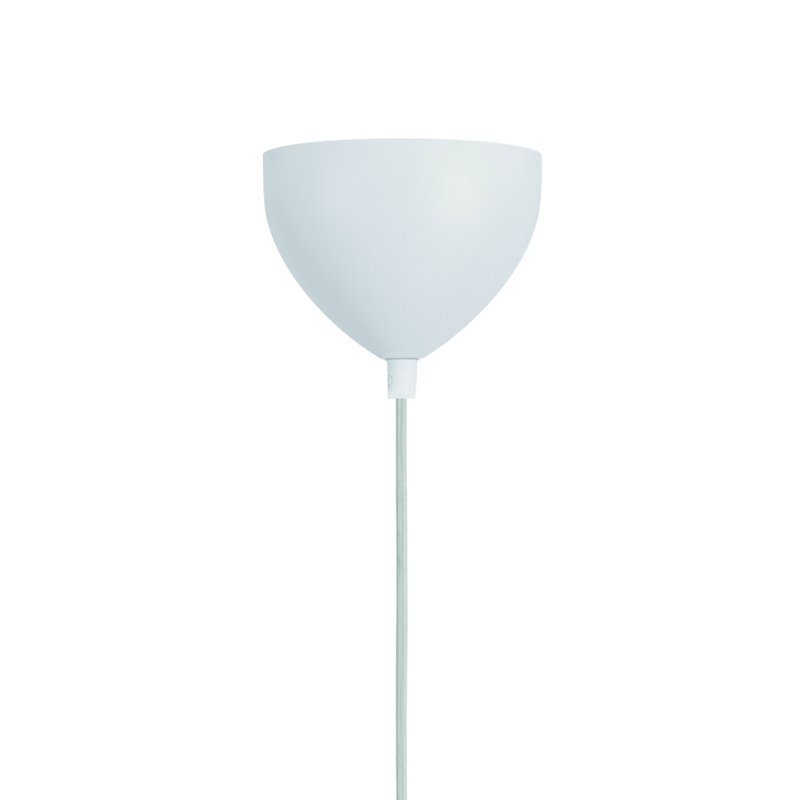 1 - Light Satin Pendant, White, Beige